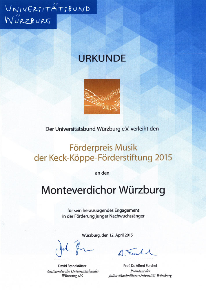 Förderpreis Kecke-köppe-Stiftung